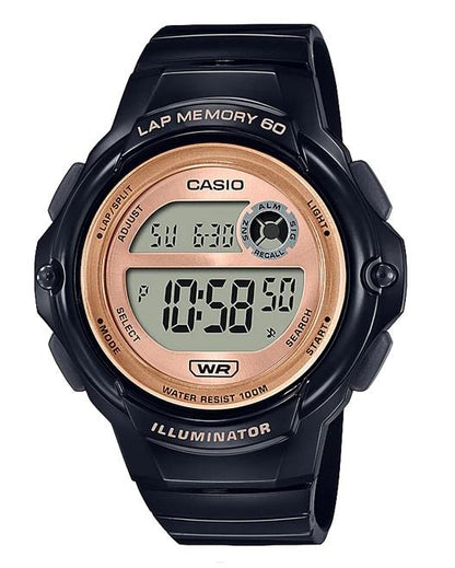 Casio Ladies Sports Dated Digital Watch Resin Rubber strap LWS-1200H Available Multiple Colour