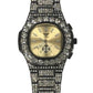 NY LONDON GENTS BLING WATCH PI-7644 Available Multiple Colour