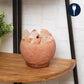 Himalayan Rock Salt Fire Basket Light