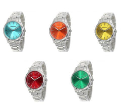 Henley Ladies Sunray Dial & Bracelet Watch H07329 Available Multiple Colour