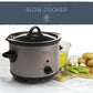 KitchenPerfected Slow Cooker Round 1.5Ltr - Stainless Steel E3016SS