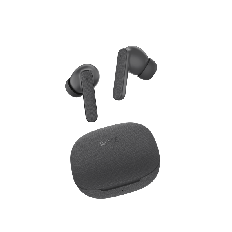 WyeWave In-Ear Wireless Soft-Buds Water Resistant and ENC Beige