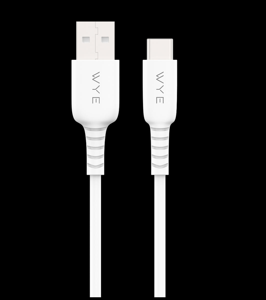 WYE USB-A to USB-C Fast Charging & Data Cable 0.25M