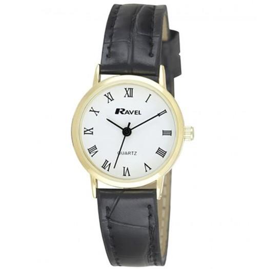 Ravel Ladies Classic Fox Leather Strap Watch R0129L Available Multiple Design