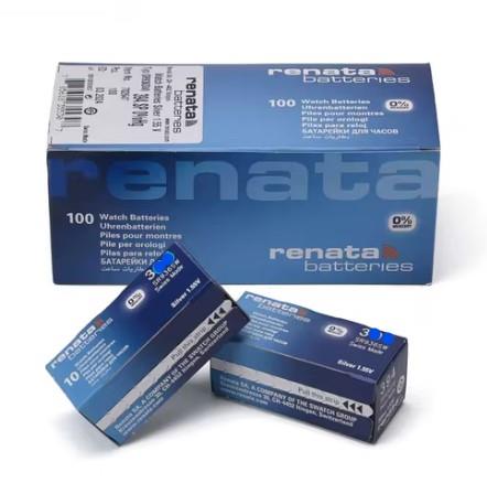 RENATA SP Watch Batteries Pack Of 100 Available Multiple Sizes