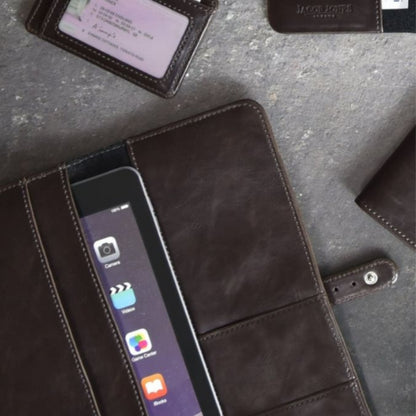 Jacob Jones Grey Tech Pocket Case Tablet & Smartphone Holder 73805