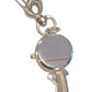 Imperial Key Chain Clock Key Silver IMP706- CLEARANCE NEEDS RE-BATTERY