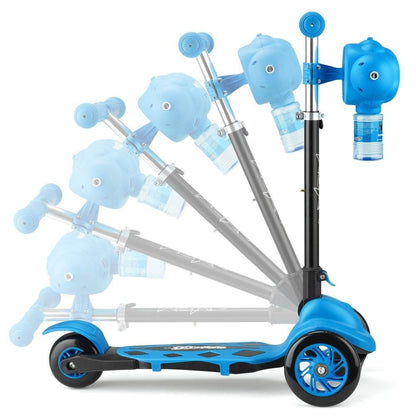 Xootz Bubble Go Foldable Tri-Scooter - Blue