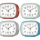 Acctim Camille Analogue Quartz Luminous Hands Chrome Bezel Alarm Clock Available Multiple Color