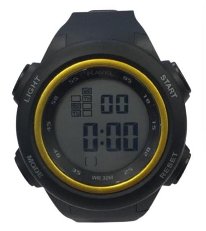 Ravel Mens Boys 3ATM Digital Sports Dial Rubber strap Watch RDG.14.25-41