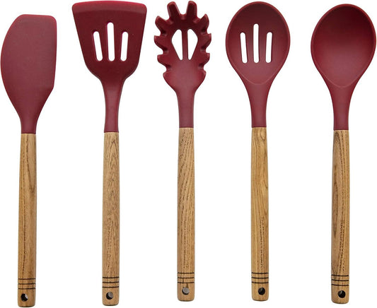 BARBARY & OAK 5-Piece Silicone Utensil Set