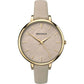 Sekonda Ladies Watch Gold Case & PU Strap with Grey Dial 2562