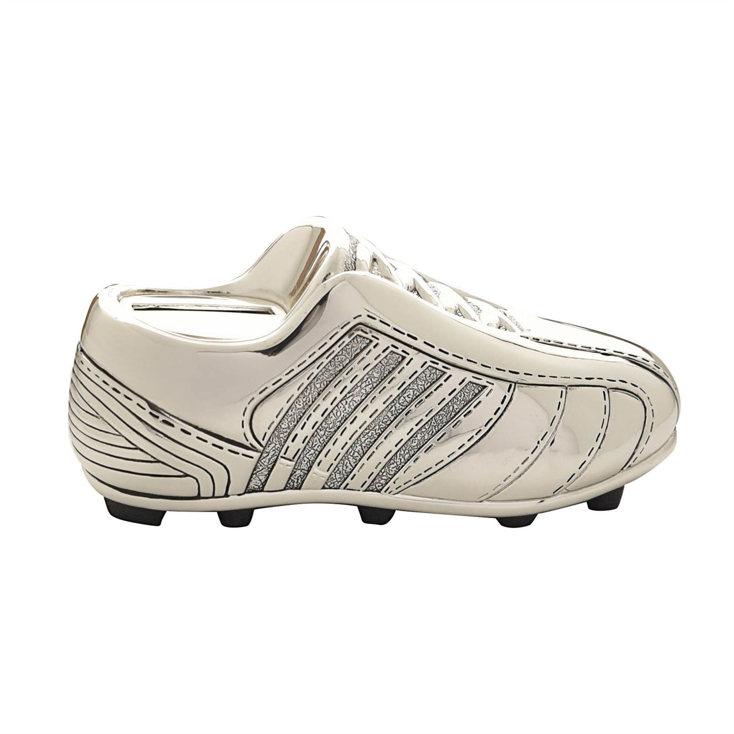 Bambino Silverplated Football Boot Money Box