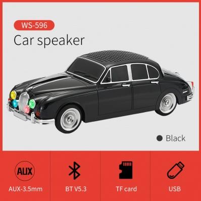 WSTER Wireless Bluetooth Car Speaker with TF/USB/FM - CLASSIC  AVAILABLE MULTIPLE COLORS