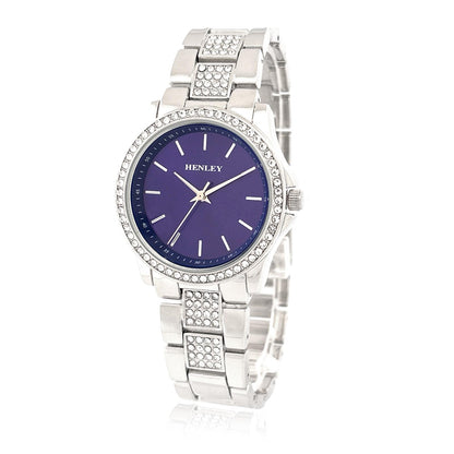 Henley Ladies Fashion Bling Dial with Bracelet Watch H07342 Available Multiple Colors