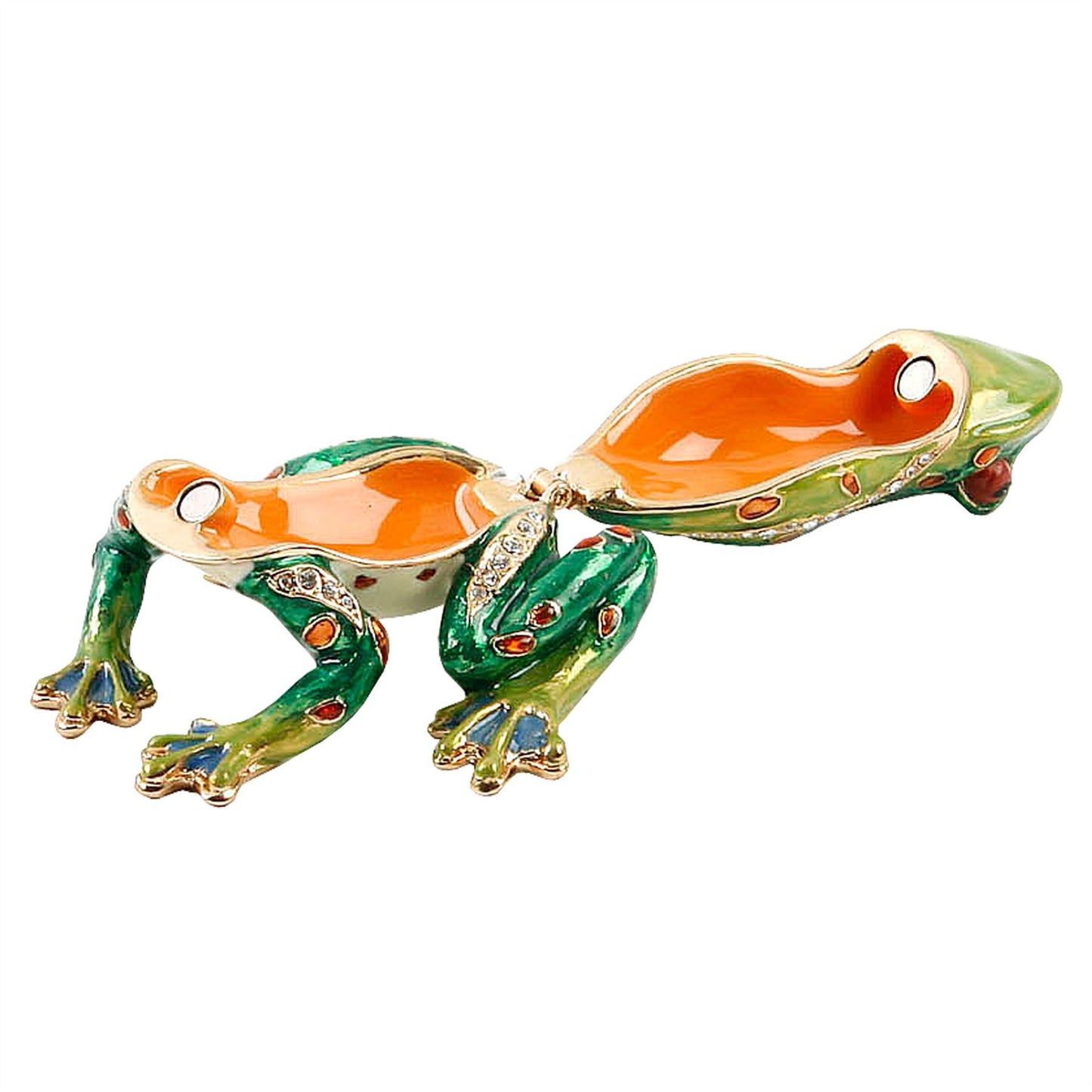 Treasured Trinkets - Frog about to Jump