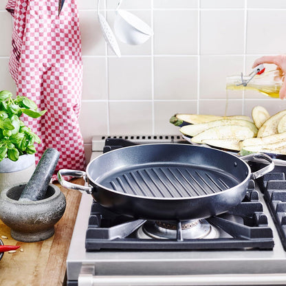 GreenPan Essentials Healthy Ceramic Non-Stick 28 cm Round Griddle Pan