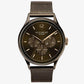 Accurist Mens Chronograph Day Date Brown Dial Mesh Bracelet Watch 7286