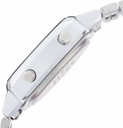 Casio Ladies Digital Stainless Steel Bracelet Watch - LA670W-1DF