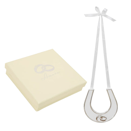 Amore Silverplated Horseshoe in Gift Box