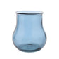 Hestia Blue Recycled Glass Vase