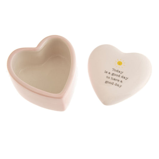 Love Life Heart Trinket Box - Today