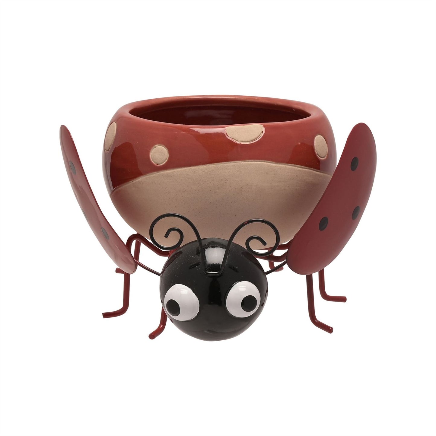 Country Living Ceramic Ladybird Planter