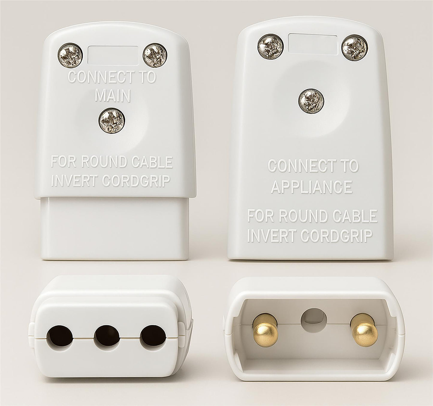 2 Way 10 A In-line Connector Product code:E301FA