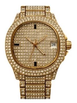 NY London Mens Fashion Bling Assorted Watch Dated Square Dial Bracelet Watch Available Multiple Colour