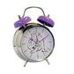 GTP Unisex Sounding Voice Double Bell Quartz Alarm Clock Available Multiple Design