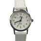 Relda Children's Analogue White Leather Strap Boy's Girls Watch - CLEARANCE NEEDS RE-BATTERY