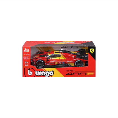 1:24 Ferrari Racing 499P 24H Le Mans Hypercar Champion 2024 Af Corse #50  - Diecast Model car Collectables