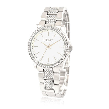Henley Ladies Fashion Bling Dial with Bracelet Watch H07342 Available Multiple Colors