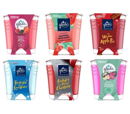 Glade Scented Candle Air Freshener 129g Available Multi Scent