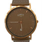 Limit Mens Fashion Dated Brown Dial Brown Leather Straps  Watch 5776