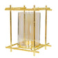 Estella Gold Metal Candle Holder