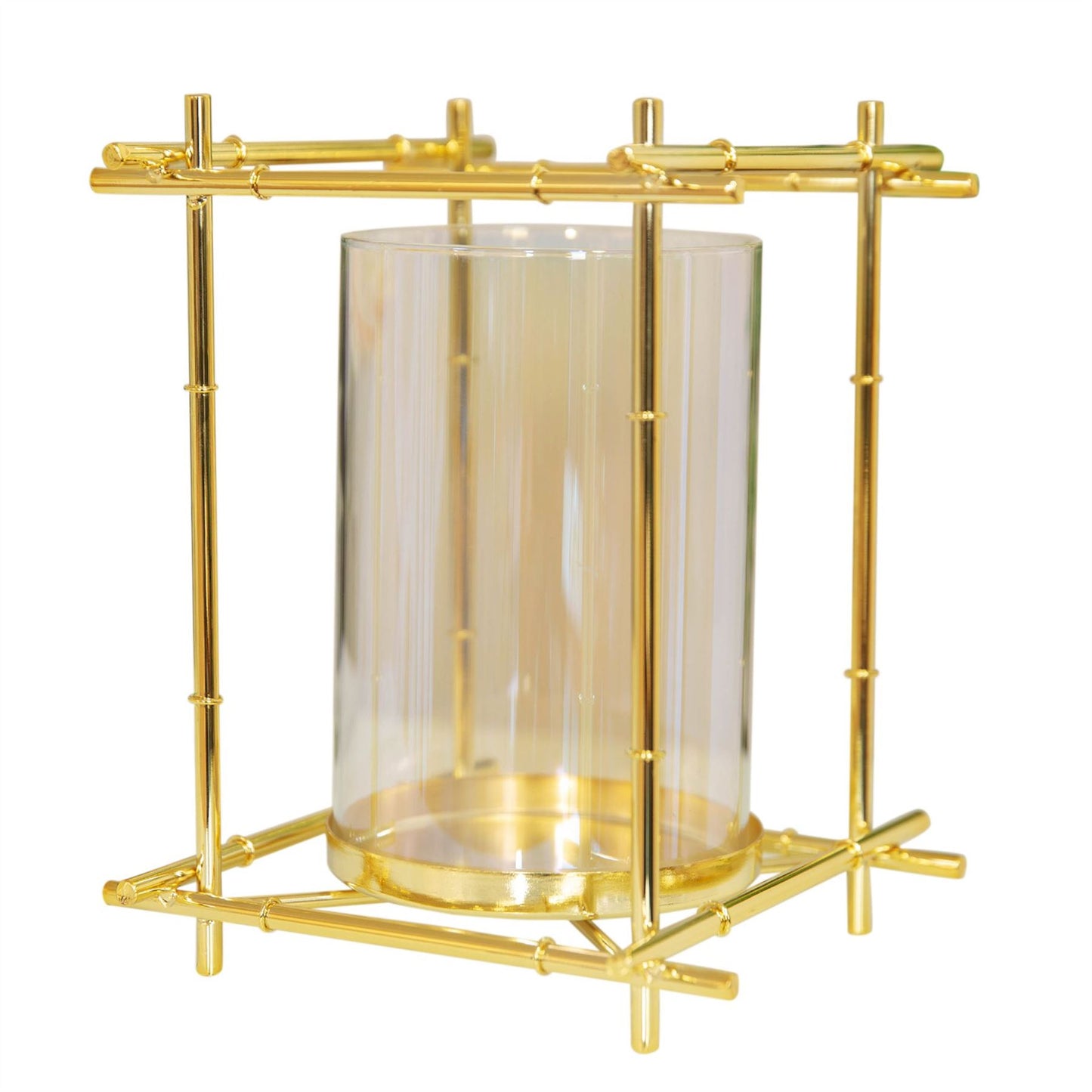 Estella Gold Metal Candle Holder