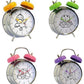 GTP Unisex Sounding Voice Double Bell Quartz Alarm Clock Available Multiple Design