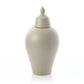 Hestia Pale Grey Lidded Jar 31cm