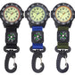 Ravel Mens Fashion Nylon Clip-On Carabiner with Compass and Luminous Dial Analogue Watch Available Multiple Colour