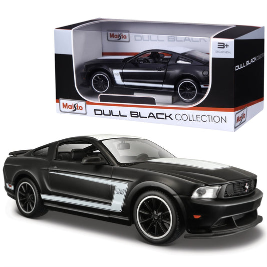 1:24 Dull Black Ford Mustang  - Diecast Model car Collectables