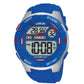 Lorus Mens Sports Digital Alarm Blue Rubber Strap Watch R2301NX9