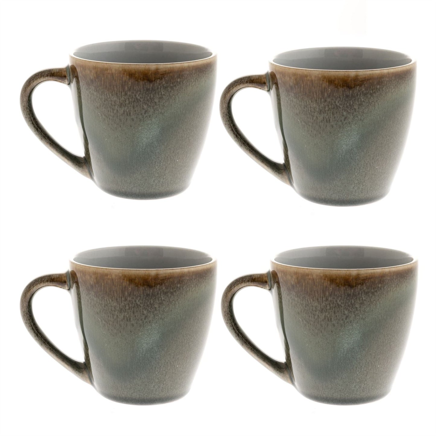 Hestia Set of 4 Reactive Glaze Coffee Mugs