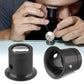 #T124 Anchor Black Plastic Double Lens Eyeglass Eye Loupe 1pc (Size 10) Watch Tool