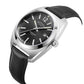 Rotary Mens London Dated Black Dial Avenger Sport Black Leather Strap Watch GS05480/65