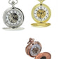 Boxx Double Hunter Rose Gold Pocket Watch M5103 Available Multiple Colour