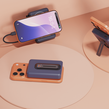 WyeFlux 5K Magnetic Power Bank PB71 With Detachable Cable