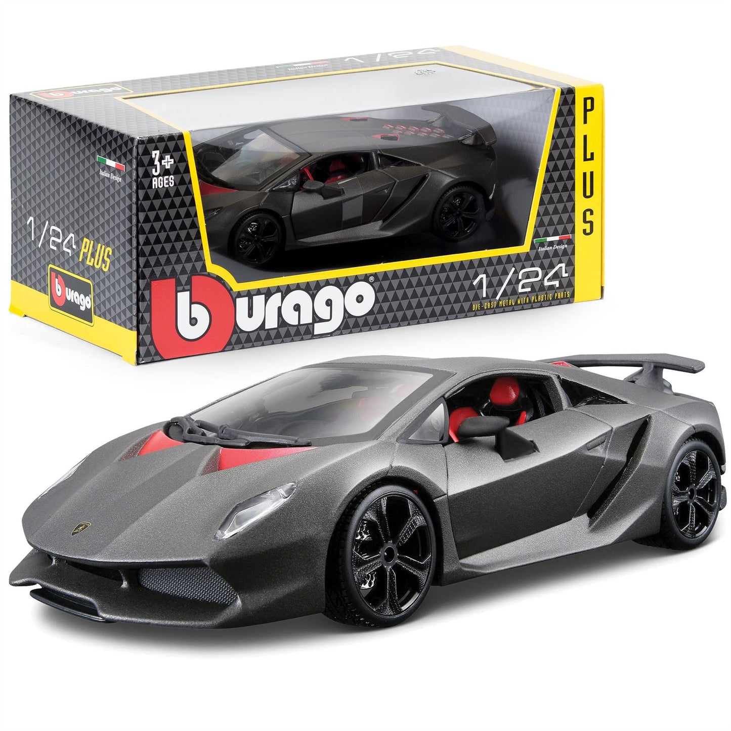 1:24 Lamborghini Sesto Elemento  - Diecast Model car Collectables