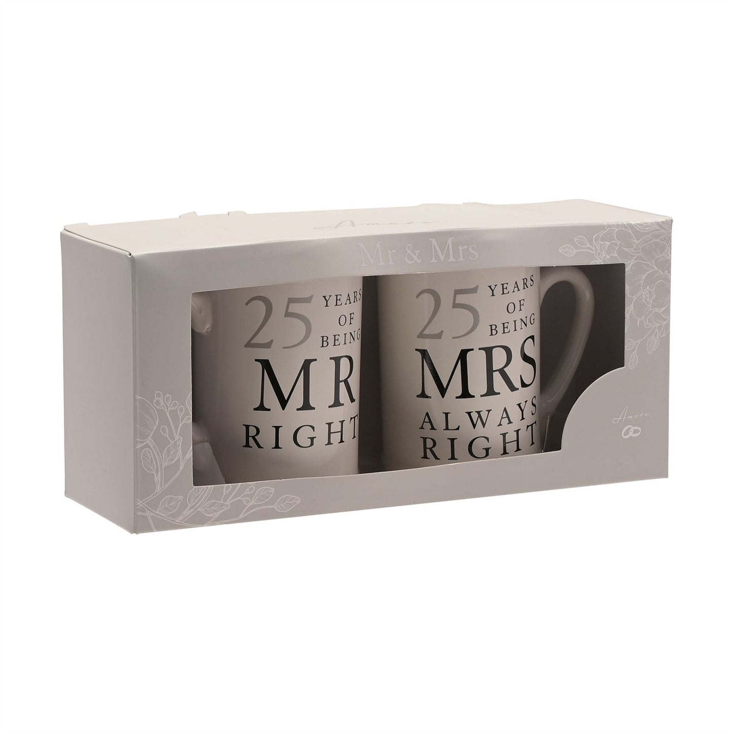 Amore Gift Set - 25 Years Of Mr Right/Mrs Always Right