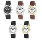 Ravel Ladies Basic Classic Bold Easy Read Leather Strap Watch R0125L Available Multiple Colour